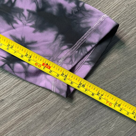 Lululemon Women's Power Thru High-Rise Tight 25" - Black/Purple - Picture 9 of 10